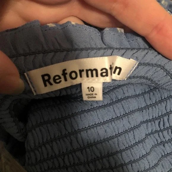 NEW NWT Reformation Elle Dress Suzette